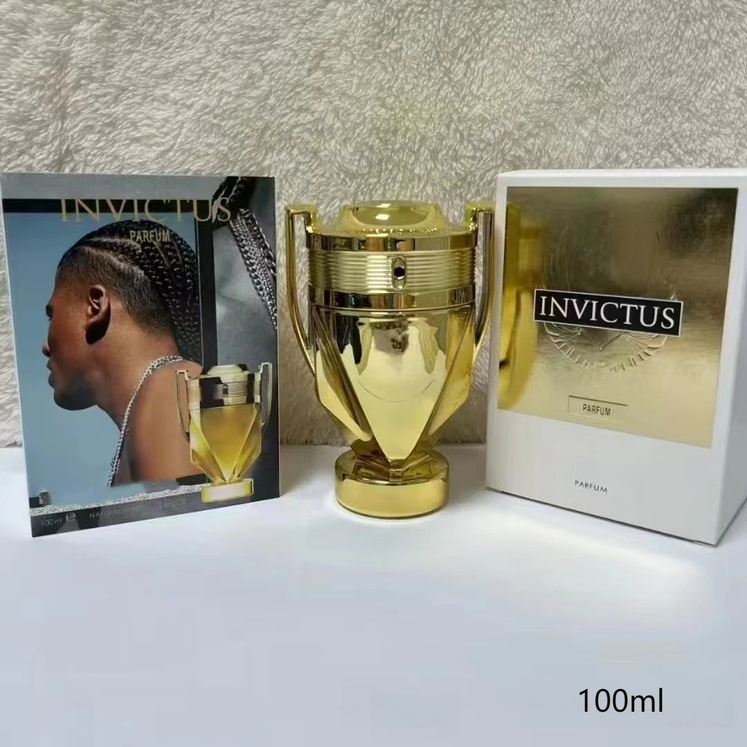 100ML Victory Men'S Perfume EDP, Woody Aquatic Notes, Fresh Ocean Fragrance Spray Gift for Men 3.4 Oz Parfum Intense Cologne